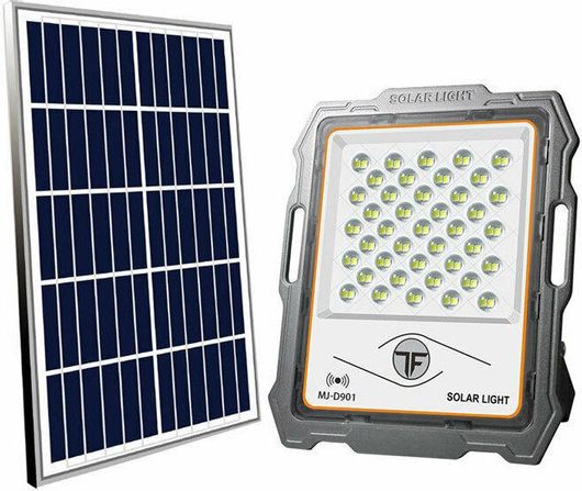 Ηλιακός Προβολέας 100W με Κάμερα Ασφαλείας