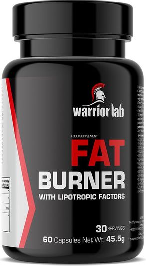Warrior Lab Fat Burner 60 κάψουλες