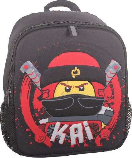 Σχολική Τσάντα Νηπίου Lego Πλάτης Ninjago Μαύρο