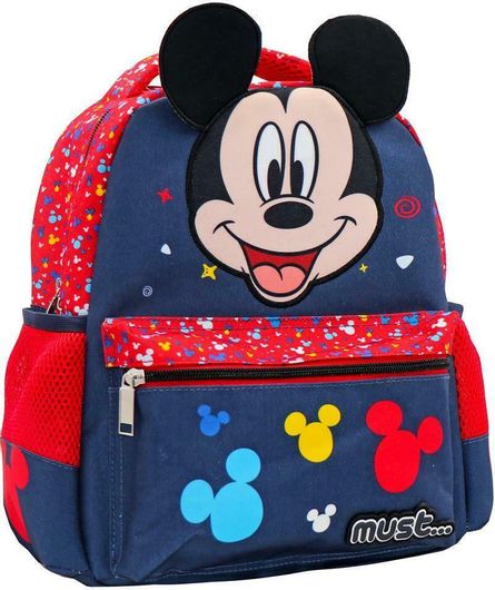 Σχολική Τσάντα Νηπίου Must Πλάτης Mickey Πολύχρωμο