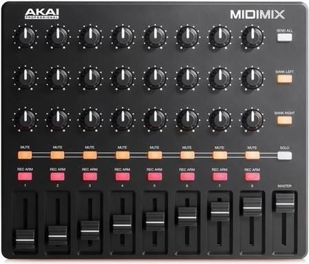 Midi Controller Akai MIDImix Μαύρο
