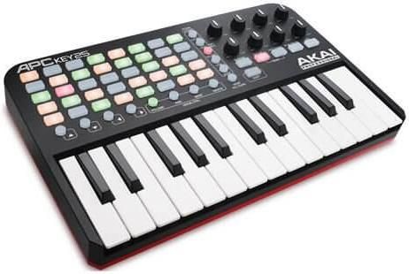 Midi Keyboard Akai APC Key 25 με 25 Πλήκτρα Μαύρο