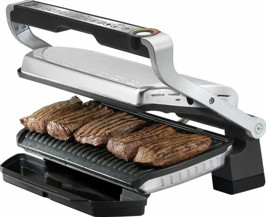 Tefal OptiGrill + XL Τοστιέρα Γκριλιέρα με Αποσπώμενες Πλάκες 2000W Inox