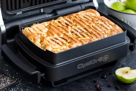 Tefal OptiGrill + XL Τοστιέρα Γκριλιέρα με Αποσπώμενες Πλάκες 2000W Inox