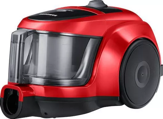Ηλεκτρική Σκούπα Samsung VCC45T0S3R/BOL 850W με Κάδο 1.3lt Κόκκινο