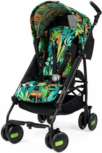 Καρότσι Περιπάτου Peg Perego Pliko Mini Jaguars Πολύχρωμο
