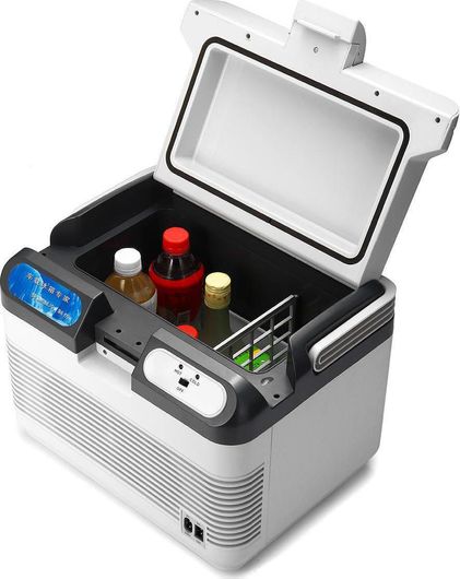 Φορητό Ψυγείο Mini Ηλεκτρικό 10 Λίτρων Ρεύματος Μπαταρίας 12V + 220V για το Σπίτι ή το Αυτοκίνητο