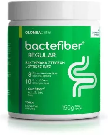 Συμπλήρωμα Διατροφής Bactefiber Regular Organic Φυτικές Ίνες Για Την Ανακούφιση Απο Τη Δυσκοιλιότητα 150gr