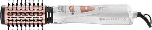 Bellissima Pro Hair Styler 5 in 1 Κεραμική Ηλεκτρική Βούρτσα με Αέρα για Ίσιωμα και Μπούκλες 1000W