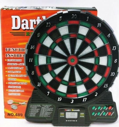 Σετ με Ηλεκτρονικό Στόχο & 6 Βελάκια