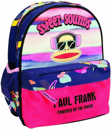 Σχολική Τσάντα Νηπίου Paul Frank Πλάτης Πολύχρωμο
