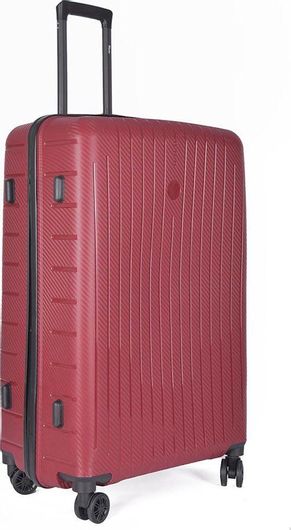 Βαλίτσα Ταξιδίου 71x44x29cm Μεγάλη Σκληρή Μπορντό
