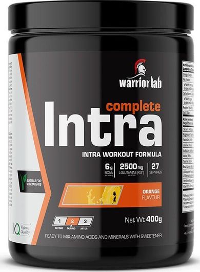 Warrior Lab Complete Intra Ειδικό Συμπλήρωμα Διατροφής 400gr Πορτοκάλι