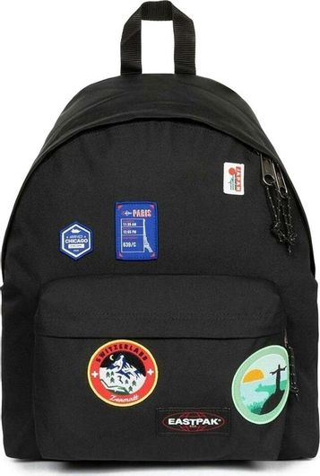 Σχολική Τσάντα Πλάτης Eastpak EK620-K50 Γυμνασίου/Λυκείου 30x18x40cm Μαύρο