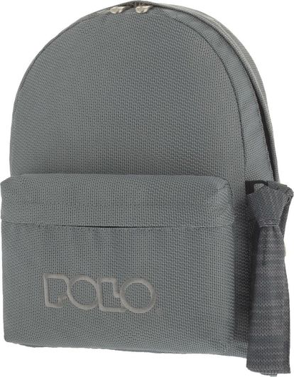 Σχολική Τσάντα Πλάτης Polo 9-01-135-71 2019 Γυμνασίου/Λυκείου 32x18x40cm Γκρι