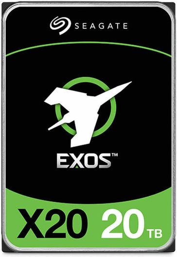 HDD Σκληρός Δίσκος Seagate Exos X20 20TB 3.5" SAS 3.0 7200rpm με 256MB Cache για Server