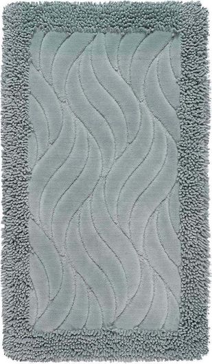 Σετ Πατάκια Μπάνιου Madi Sleet Βαμβακερά 2τμχ Γκρι