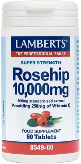 Lamberts Rosehip 10000mg 60 Ταμπλέτες