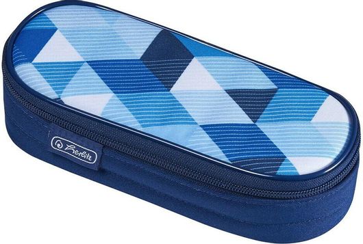 Κασετίνα Herlitz Blue Cubes με 1 Θήκη