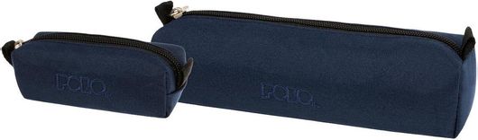 Κασετίνα Βαρελάκι Polo Wallet με 1 Θήκη Μπλε