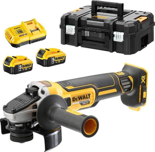 Τροχός Μπαταρίας Dewalt DCG405P2-QW 125mm 2x5Ah