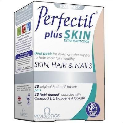 Vitabiotics Perfectil Plus Skin Extra Support Ειδικό Συμπλήρωμα Διατροφής 28 Ταμπλέτες 28 Κάψουλες
