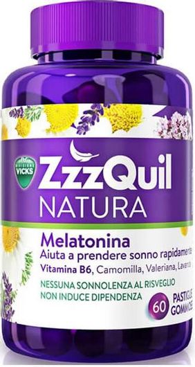 ZzzQuil Natura Melatonin Συμπλήρωμα για τον Ύπνο 60 Ζελεδάκια Forest Fruits