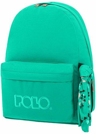 Σχολική Τσάντα Πλάτης Polo Original Πράσινο Μ31 x Π18 x Υ41cm