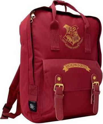 Σχολική Τσάντα Πλάτης OEM 289695-MTH-SLHP017 Harry Potter 28x4x37cm Γυμνασίου/Λυκείου Μπορντό