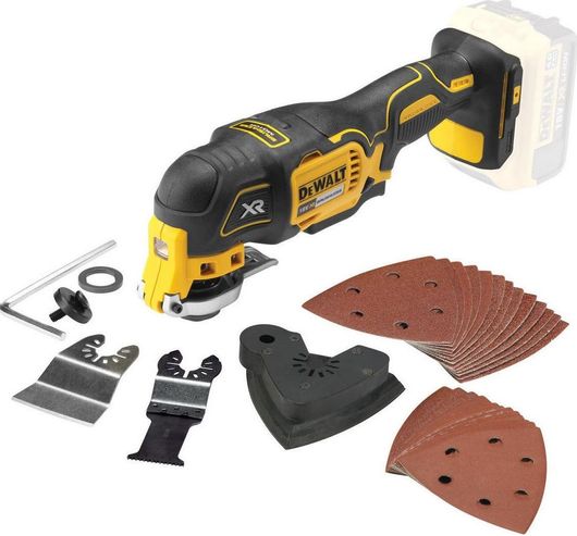 Dewalt Παλινδρομικό Πολυεργαλείο Brushless 18V Solo με Ρύθμιση Ταχύτητας