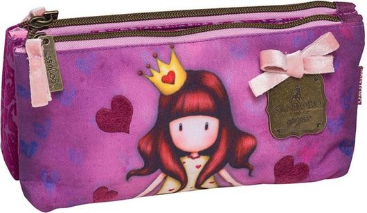 Κασετίνα Διπλή Gorjuss Princesses (# 369369) Μοβ