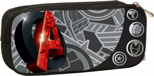 Σχολική Κασετίνα Gim Avengers Logo Οβάλ