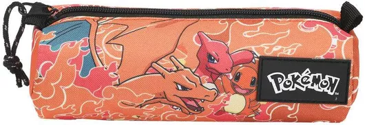 Κασετίνα Βαρελάκι Πορτοκάλι Pokemon (# 417142) Πορτοκαλί