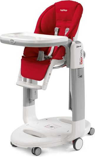 Καρεκλάκι Φαγητού Peg Perego Tatamia Follow Me Κόκκινο