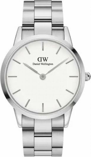 Ανδρικό Ρολόι Daniel Wellington με Μεταλλικό Μπρασελέ DW00100341 Ασημί