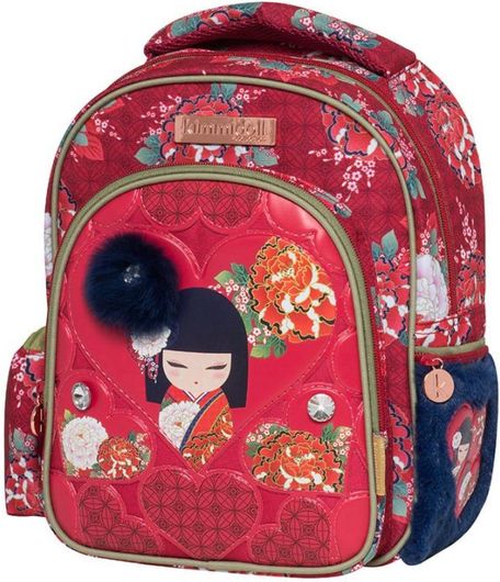 Σχολική Τσάντα Νηπίου Kimmidoll Nonoko Κόκκινο