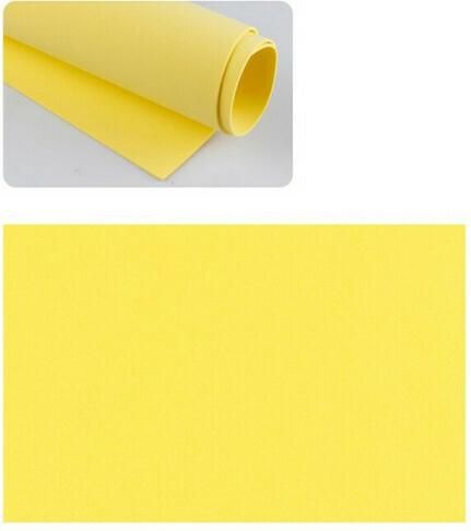 Αφρώδες Χαρτί Eva Foam MP 40×60 cm 2 mm Κίτρινο PN543