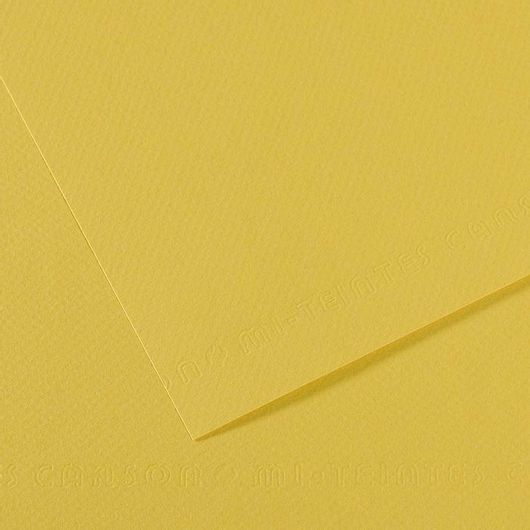 Χαρτί Χειροτεχνίας Canson Mi Teintes No107 Α4 160gr Κίτρινο