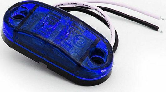 Φώτα Όγκου Φορτηγών LED IP66 12v Μπλέ