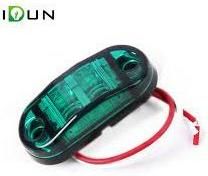 Φώτα Όγκου Φορτηγών LED IP66 24V 17566 1τμχ Πράσινο