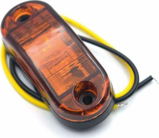 Φώτα Όγκου Φορτηγών LED IP66 Πορτοκαλί 24v