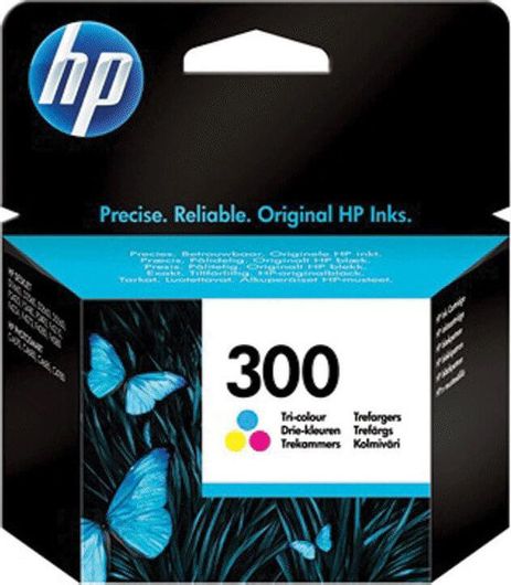 Μελάνι Εκτυπωτή HP 300 InkJet Πολλαπλό (Color) (CC643EE)