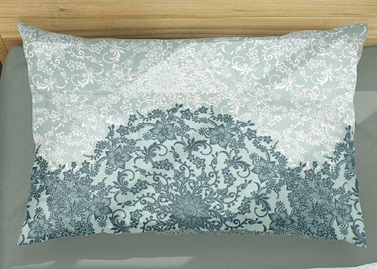 Μαξιλαροθήκη Dimcol Αρμονία 200 50x70cm Πράσινο