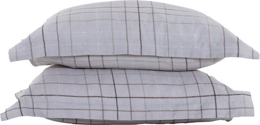 Μαξιλαροθήκη Nef-Nef Roderick 52x72cm Γκρι