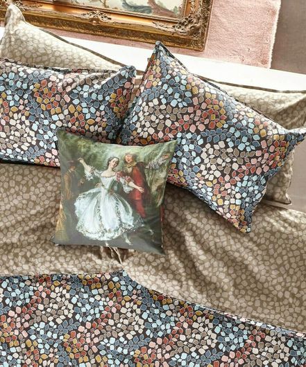 Σετ Μαξιλαροθήκες Kentia Lane 24 2τμχ 50x70+1cm Πολύχρωμο