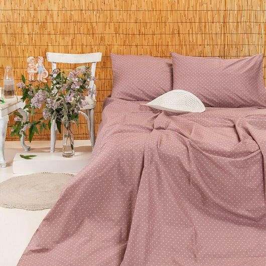 Σετ Μαξιλαροθήκες Melinen Urban Mixology Dot 2τμχ 50x70cm Ροζ