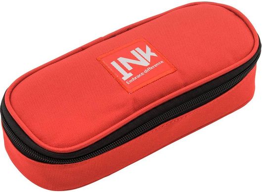 Κασετίνα Ink Οβαλ Ινκ Κοκκινη Kb-17501E-R