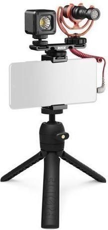 Μικρόφωνο Rode Vlogger Kit Universal Πυκνωτικό 3.5mm Jack / USB Type-C με Τοποθέτηση Shock Mounted/Clip On