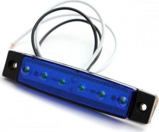 Φώτα Όγκου LED 12V 9.5cm Μπλε