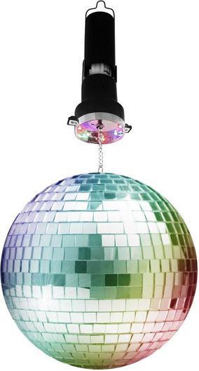 Ντισκομπαλα Party Fun Lights 86277 Φωτιζόμενη Καθρέπτης 20cm 